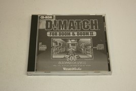 D!Match for Doom &amp; Doom II 500 Deathmatch Levels (PC, 1995) CD-ROM Wizard Works - £6.31 GBP