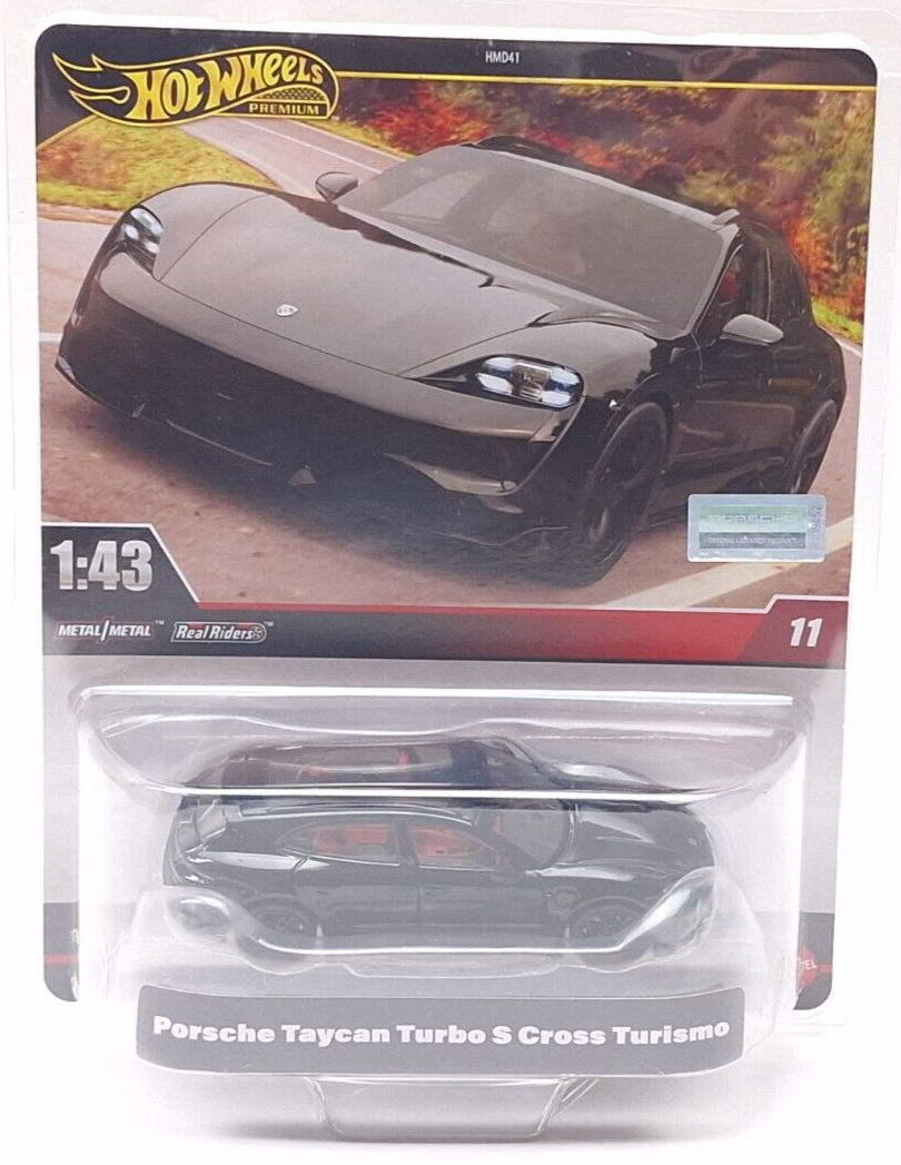 2024 Hot Wheels Premium 1:43 Scale Porsche Taycan Turbo S Cross Turismo - £16.63 GBP