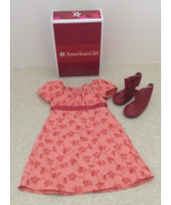 American Girl Doll Caroline Travel Outfit Dress and Shoes F1322-AF1A - $1,294.47 MXN