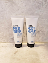 KMS Moist Repair Cleansing Conditioner Repairs Damaged Hair 1.7 oz Set Of 2 New - £7.67 GBP
