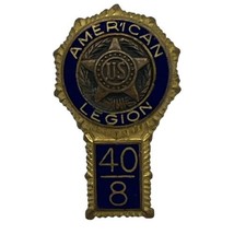 American Legion USA Veterans Patriotic Enamel Lapel Hat Pin Pinback - $5.95