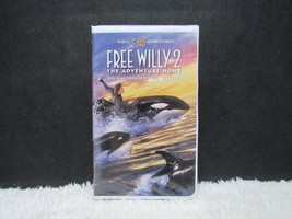 1995 Free Willy 2, Warner Brothers Entertainment, Clamshell Case, VHS Tape - £4.75 GBP