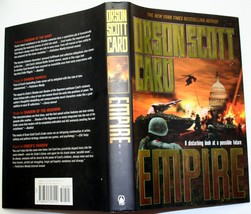 Orson Scott Card EMPIRE 2006 hcdj FEFP robot armor EMP USA coup civil war  - £7.89 GBP