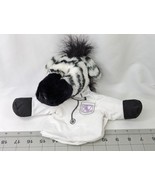 Zebra Doctor Hand Puppet Plush Pharma Drug Rep Sasco Inc Stuffed Animal Toy - $9.95