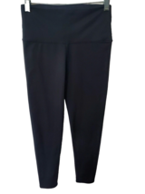 Aerie Chill Play Move Leggings Black Pullups Long Ankle Yoga Women&#39;s Small - $14.48