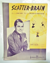 Scatter Brain Frankie Masters &amp; Orchestra Sheet Music 1939 - $5.00