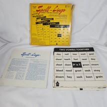 Spell-Lingo Vintage Phonics Game 1971 Bingo Game Spelling Skill Game Homeschool - £7.58 GBP