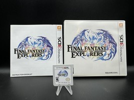 Final Fantasy Explorers (Nintendo 3DS, 2016) with case and instruction manual - $24.30