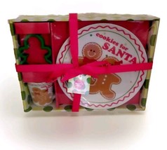 Boston Warehouse Sugar And Spice Cookie Set For Santa Christmas NEW SEAL... - $34.65