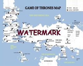 GAME OF THRONES HOUSE OF THE DRAGON YEAR 101-125 MAP  PUBLICITY PHOTO 8x10 - $10.75