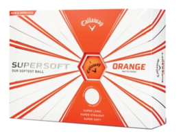 Callaway Supersoft 12 Orange Golf Balls One Dozen NIB - £22.94 GBP