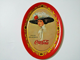 CocaCola Tray 1976&#39; Accessory tray Red Old Rare Goods - $35.53