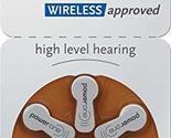 Power One Size 312 Hearing Aid Battery No Mercury, 60 Batteries - £18.87 GBP