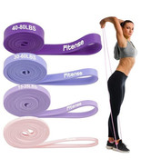 Pull Up Bands, Fitense 5-80lbs Resistance Bands Set with Door Anchor, St... - $110.88 CAD