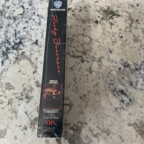 Risky Business (VHS, 1993) Brand New,Factory Sealed Comedy Watermark Item image 4