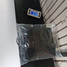 Express Design Studio Men's Pullover Sweater Black/Gray Crew Neck Merino Wool L image 8