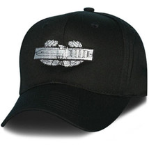 ARMY COMBAT ACTION BADGE EMBROIDERED MILITARY HAT CAP - £26.57 GBP