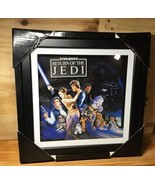 Star Wars Return of the Jedi 3D Shadow Box Picture - Black Frame Collect... - £16.52 GBP