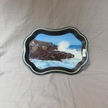 Vintage Bald Head Cliffs, Kennebunk Maine 9&quot; Tray Circa 1950&#39;s - $16.14