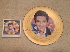Elvis Presley Hound Dog Plate 8-1/4&quot; Bradford Exchange Nate Giorgio Delp... - $9.99