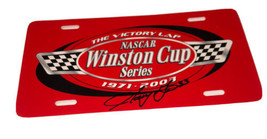Winston Cup Series “The Victory Lap” 1971-2003 Car Plate SIGNED By Harry Gant  - £54.63 GBP