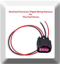 3 Wires Electrical Connector of Flex Fuel Sensor Fits: Buick Cadillac Chevrolet - £8.36 GBP