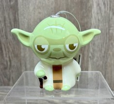 Hallmark Disney Star Wars Yoda Shatterproof Christmas Tree Ornament New ... - £11.60 GBP