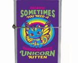 Unicorn Kitten Rs1 Flip Top Dual Torch Lighter Wind Resistant - $16.78