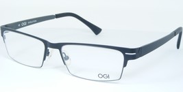 Ogi Evolution 4009 1141 Black /GREY Eyeglasses Glasses Metal Frame 54-18-145mm - £62.30 GBP