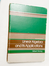 1980 HC Linear Agebra and Its Applications by Gilbert Strang  - $8.44