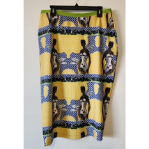 Rue107 New York Josephine Baker Printed Stretch Skirt Plus Size 2X NEW - £61.70 GBP