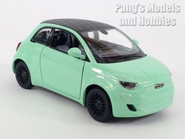 2020 New Fiat 500e 500 1/28 Scale Diecast Model by Kinsmart - GREEN - £13.15 GBP