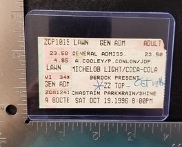 ZZ TOP - VINTAGE OCTOBER 19, 1996 CONCERT TICKET STUB - £7.58 GBP