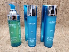Onsen Basic Series Set 1 Aloe Gel Cleanser 2 Peel and  3 Daily Hydration - £149.88 GBP