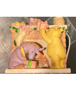 Charpente Classic Pooh Fireplace Christmas Lighted Display *Pre-Owned/No... - £32.16 GBP