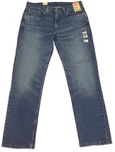 Mens Levi 514 Jeans Stretch Straight Leg Medium Wash Size 34x32 New with Tags! - £25.97 GBP