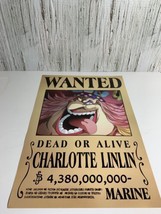 Wanted Dead Or Alive Charlotte Linlin Marine Anime Poster One Piece Manga Series - £15.49 GBP
