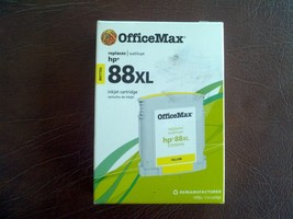 HP 88XL  OfficeMax  Inkjet Cartridge C9393AN Yellow  - £21.29 GBP