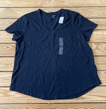 Gap NWT women’s short sleeve t Shirt size S black A6 - £7.58 GBP