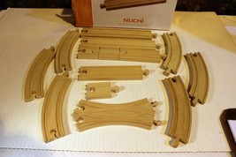 Nuchi - 20601- 14 Piece Wooden Track Expansion SET- (THOMAS/BRIO)- NEW- W52 - $11.48