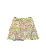 Women&#39;s Lilly Pulitzer Croc Monsieur Skirt Size 8 Multicolor w Pocket - £18.89 GBP