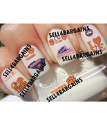 40 Clemson Tigers Decals》10 Different Designs》Nail Art Decals - $19.99