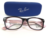 Ray-Ban Kids Eyeglasses Frames RB1528 3580 Brown Pink Square Full Rim 48... - £46.56 GBP