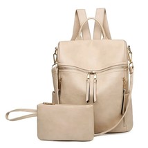 New Women Backpack Fashion Leather Convertible  Handbag Travel Bag PU  Design Ba - £140.66 GBP