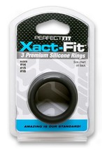 Xact fit silicone rings #14 #15 #16 black - $901.91 MXN