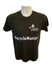 St Johns University Recycle Maniac Adult Small Green TShirt - £11.67 GBP