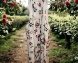 NWT Torrid White Sleeveless Floral Long Summer Dress Size 6 High Neck Ch... - $59.39
