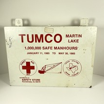 Vintage Tumco First Aid Kit Tin Martin Lake Texas Utilities Mining Compa... - £22.27 GBP