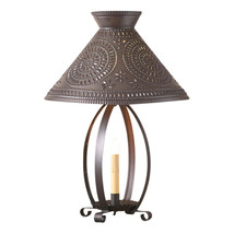 Betsy Ross Lamp with Chisel Shade in Kettle Black - £156.70 GBP