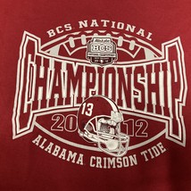 Alabama Crimson Tide 2012 BCS National Champs LG Red Gilman Ultra Cotton... - £14.68 GBP